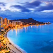 Waikiki at Night 