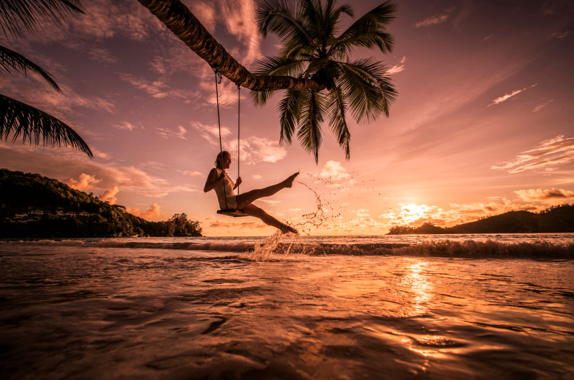 Palm Tree Swing